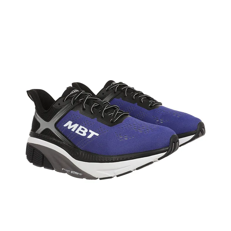 MBT Curved Sole Platform Z 3000 2 Low Top Running Shoes Men's Blue-2