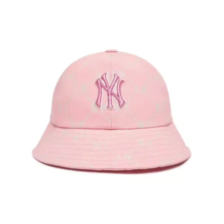 MLB Cotton Bucket Hats Kids' Black/Pink-2