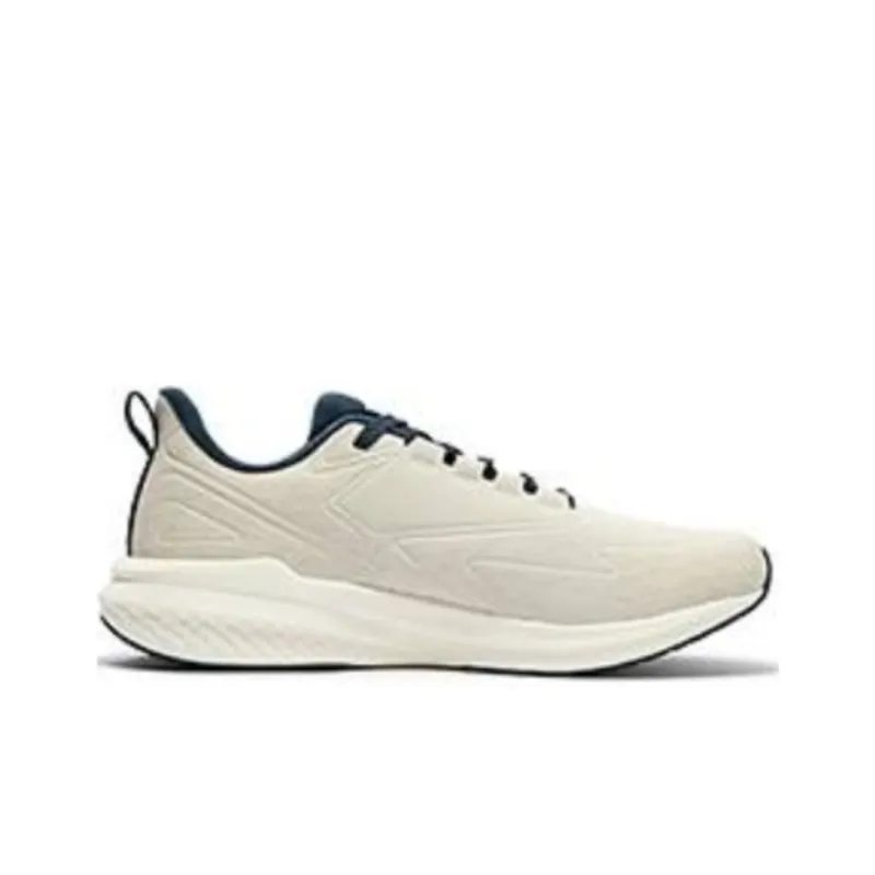 361° Cushioning Wear-Resistant Low-Top Running Shoes Men's Oat Cream Ink Blue-1