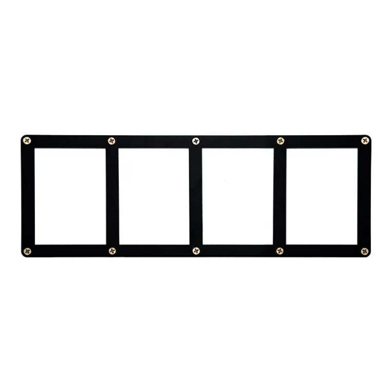 HobbyGuardian 4 Screw Card Protector Tripod Transparent Card Display Stand Card Accessories-1