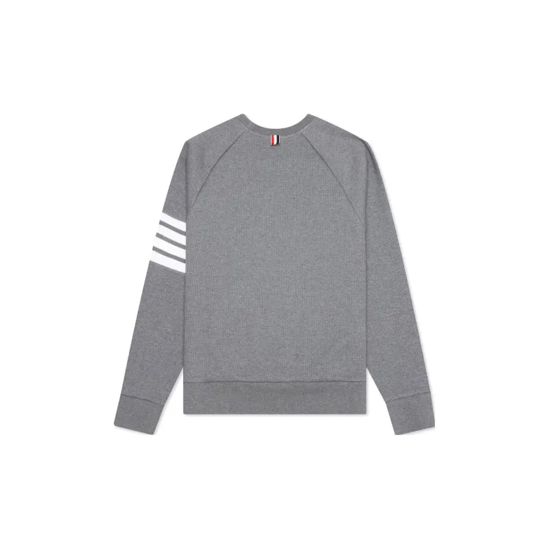 THOM BROWNE 4 Bar Raglan Sleeve Crewneck Sweatshirt-3
