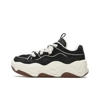FILA Brook Low Shoes 'Black White' Women's