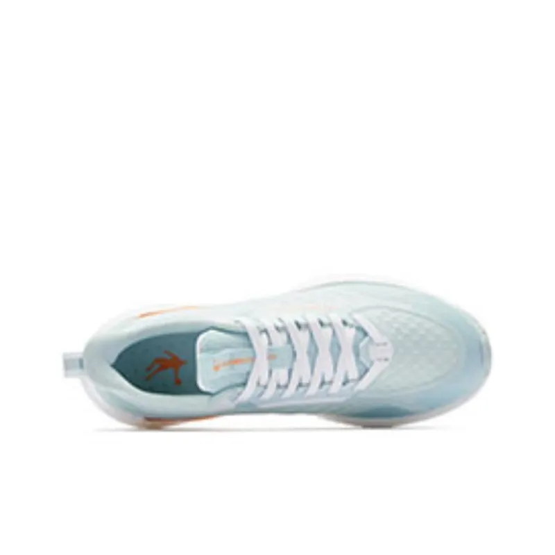 QIAODAN Hydrogen Bomb Cushioning Anti-Slip And Wear-Resistant Low-Top Running Shoes Men's Blue Orange-3