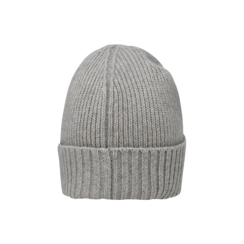 BARBOUR Logo Patch Knitted Beanie-1