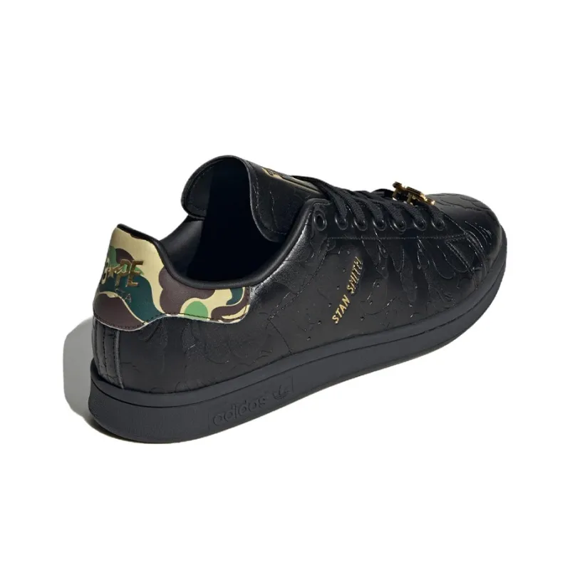 Adidas Stan Smith Bape 30th Anniversary Black-3