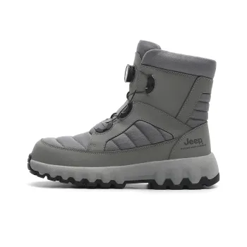 Jeep Knee High Snow Boots Unisex Gray