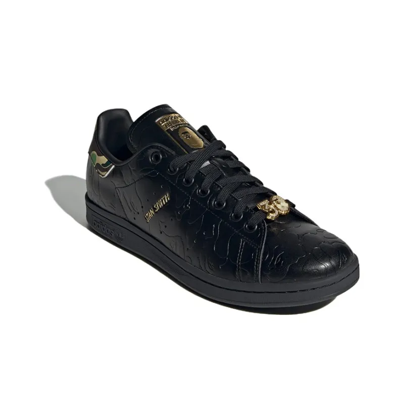 Adidas Stan Smith Bape 30th Anniversary Black-2