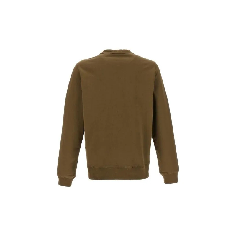 Maison Kitsune Logo Printed Crewneck Sweatshirt-1