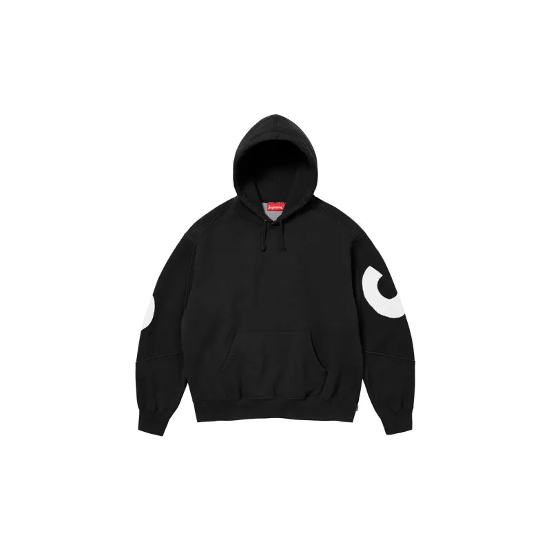 Supreme Big Logo Jacquard Hooded Sweatshirt-3