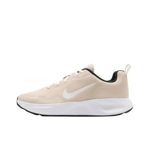 Nike Wearallday Running Shoes Women's Low-Top Oatmeal/Ivory White