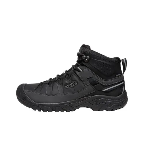 Keen Targhee 3 Outdoor Shoes Men Mid-Top Black