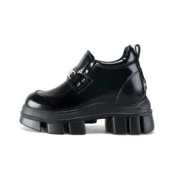 IiJin Loafers 10.5cm Women's Black