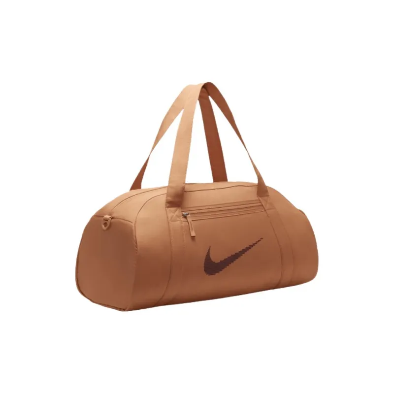 Nike Polyester Gym Bag, Shoulder Bag, Crossbody Bag, Handbag Regular Unisex Amber Brown-1
