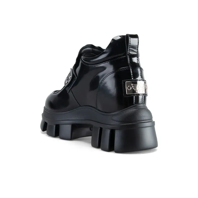 IiJin Loafers 10.5cm Women's Black-2