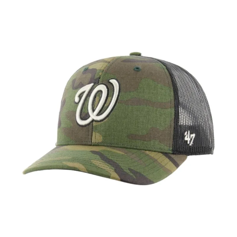 MLB Cotton Baseball Caps Unisex Camouflage-0