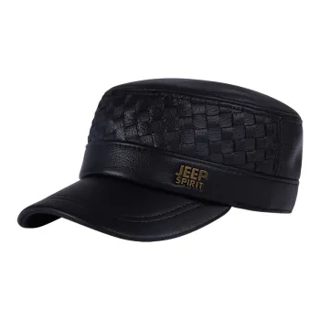 JEEP SPIRIT Sheepskin Baseball Caps Men's