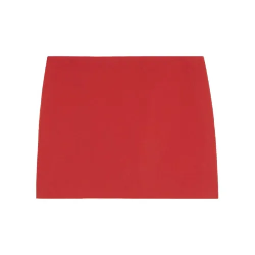 THEORY Casual Short Skirts Women's Red