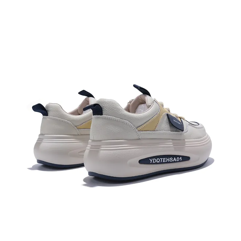 Junjali Cushioning, Slip Resistant, Abrasion Resistant, Lightweight, Height Increasing Low Top Casual Shoes Women's-2