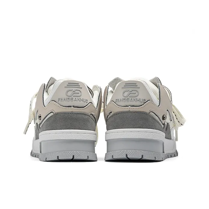Fang Sanhuo Anti Slip Wear Resistant Low Top Skateboard Shoes Unisex-4