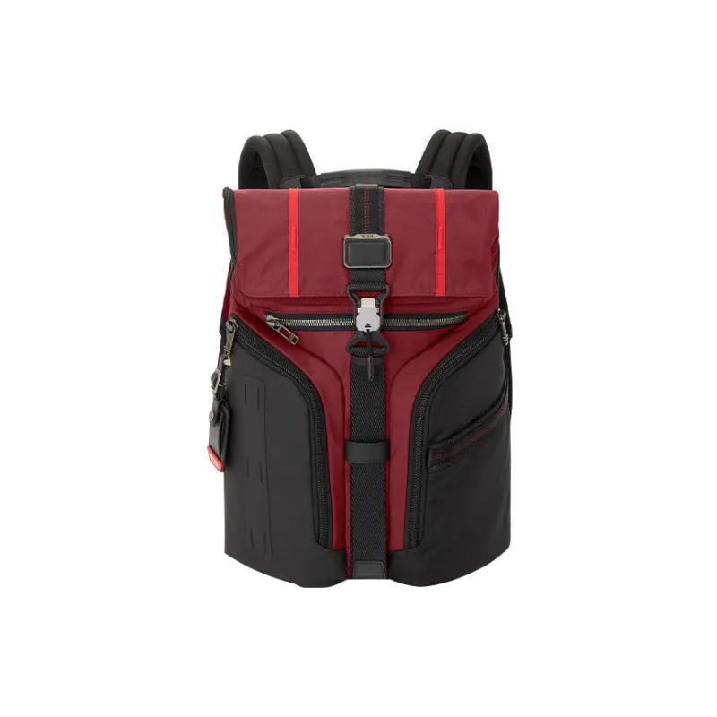 TUMI Alpha Bravo Nylon Backpack Men's Desert Red-0