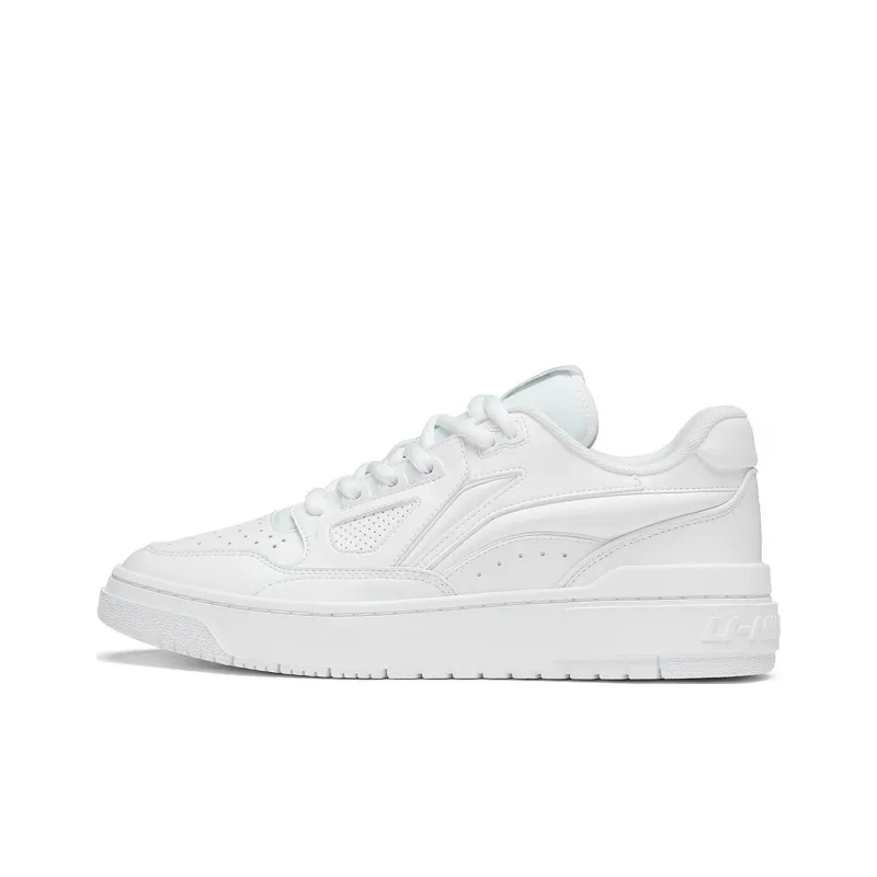 LiNing Rookie 2 BadFive Slip Resistant Low Top Skateboard Shoes Men's White-0