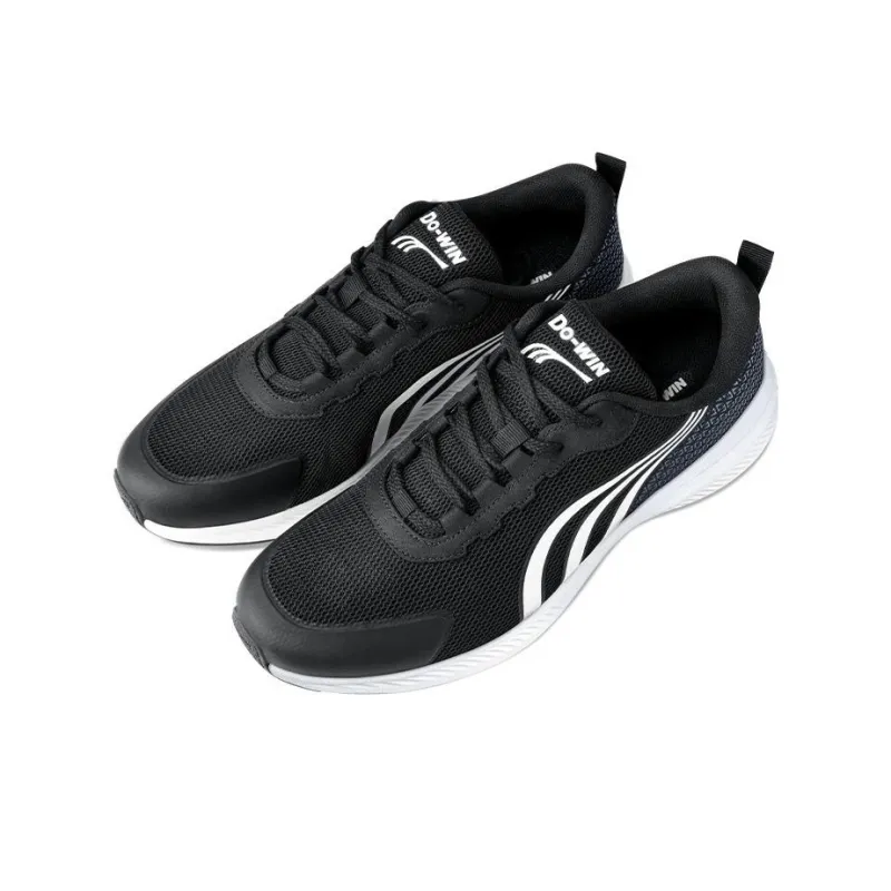 DO WIN Low Top Running Shoes Unisex Black-2