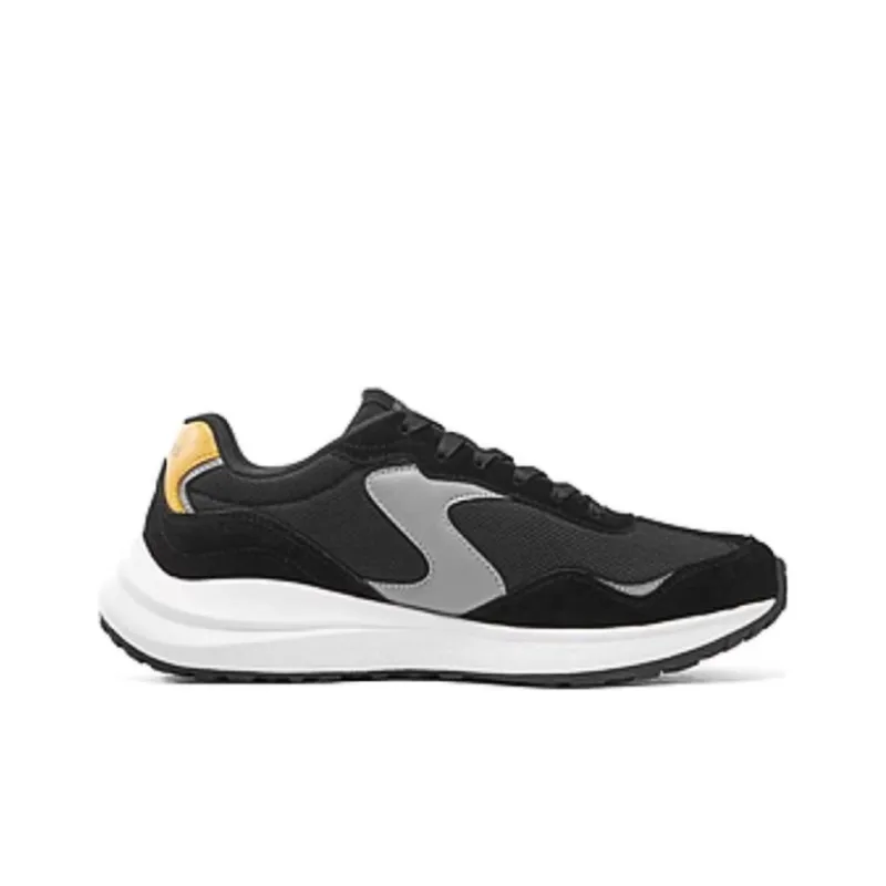 Skechers Street Slip Resistant Low Top Casual Shoes Men's Black-1