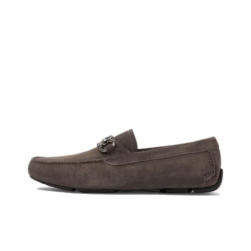 FERRAGAMO Men's Casual Shoes Men's Gray Brown