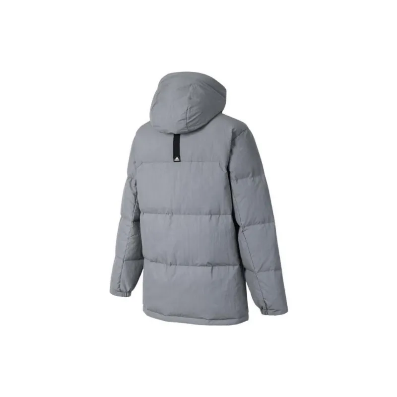 Adidas DAILY DOWN MID LENGTH JACKET Down Jacket Men's Gray-1