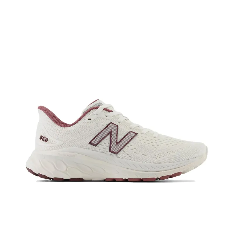 New Balance Fresh Foam X 860 V13 Wide 'Sea Salt Washed Burgundy' Women's-1