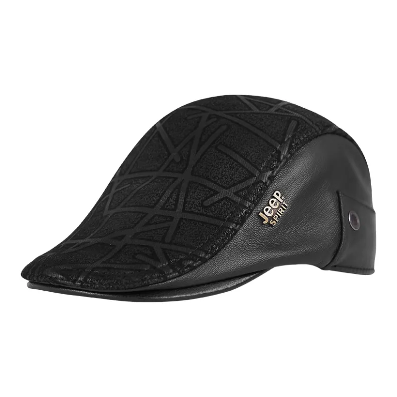 JEEP SPIRIT Sheepskin Berets Men's-0