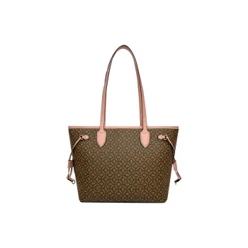Playboy PVC Tote Bag, Shoulder Bag Tubas Women's Dark Coffee