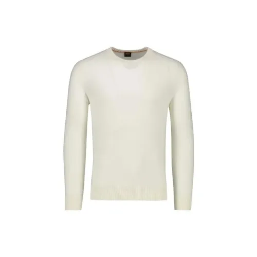 HUGO BOSS Sweaters Men White