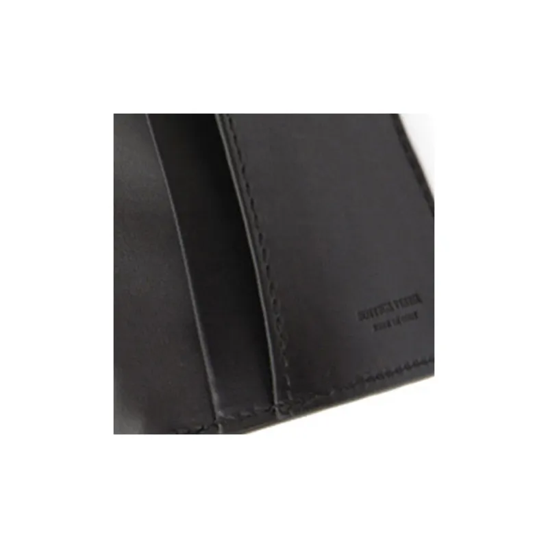 Bottega Veneta Cow Leather Wallet Men's Black-6