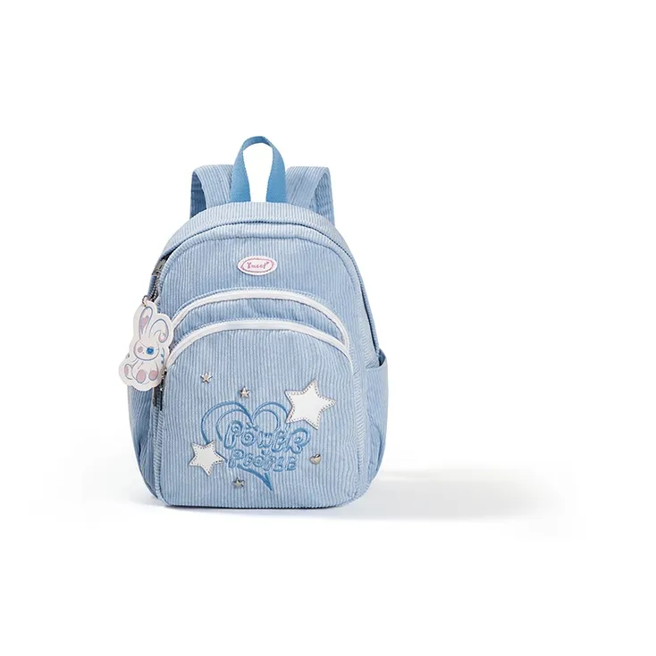 Sound For Life Fabric Backpack Small Size Women's Ecru-6