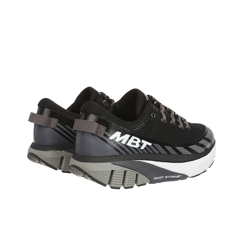 MBT Curved Sole Platform MTR 1500 TRAINER Low Top Running Shoes Men's Black-3