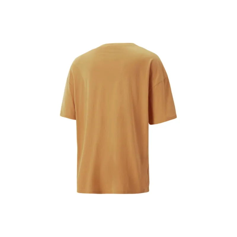 PUMA CLASSICS CLASSICS Oversized Tee T-Shirt Men's Orange-1