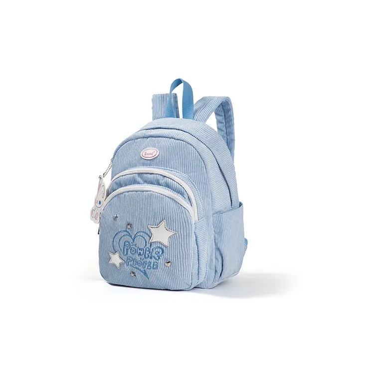 Sound For Life Fabric Backpack Small Size Women's Ecru-7