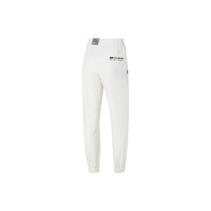 PUMA Knitted Sports Pants Women's White-1