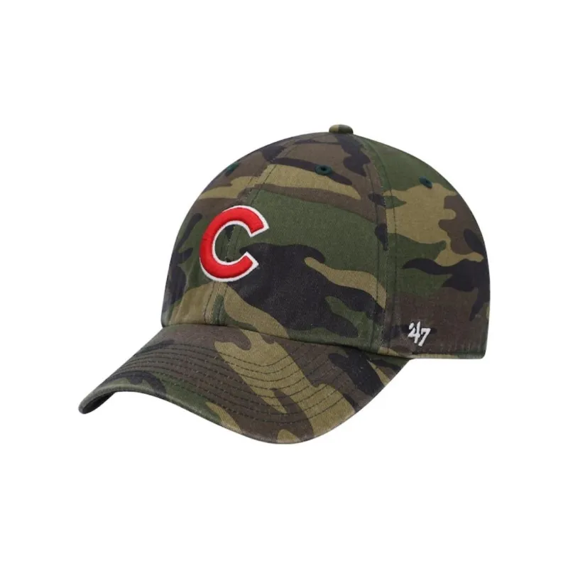 MLB Cotton Baseball Caps Unisex Camouflage-0