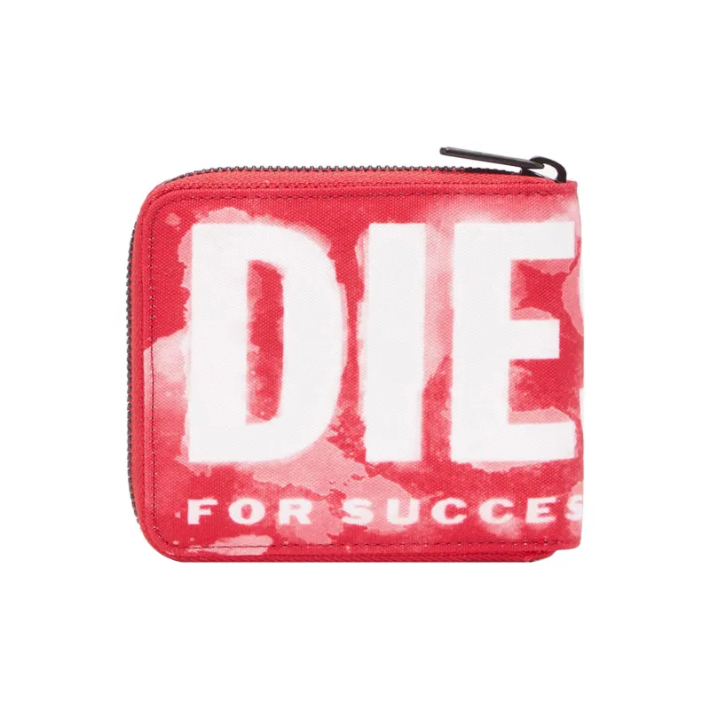 DIESEL Polyester Wallet Regular Men's Red & White-1