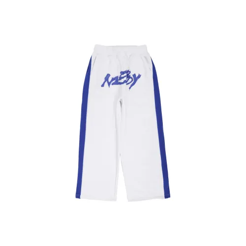 Nerdy Casual Pants Unisex White