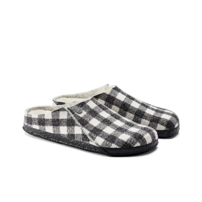 Birkenstock Plaid Flat Sandals-2