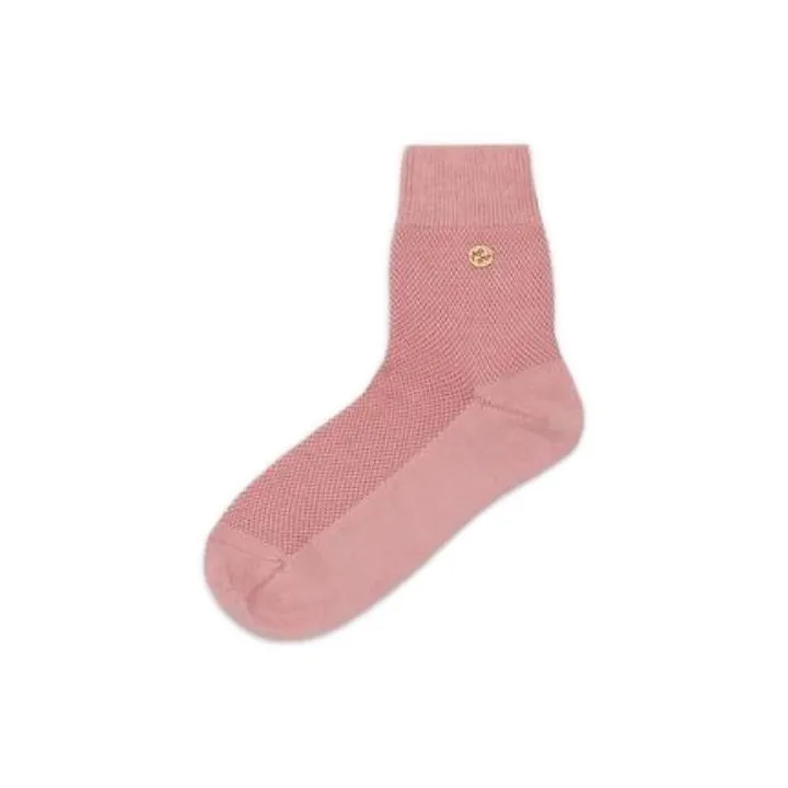 GUCCI Mid Calf Socks Women's 1 Pack Pink-0