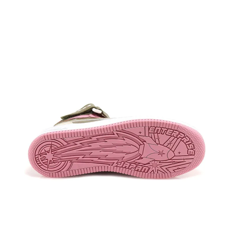 ENTERPRISE JAPAN Skateboard Shoes Women's Mid Top Pink-5