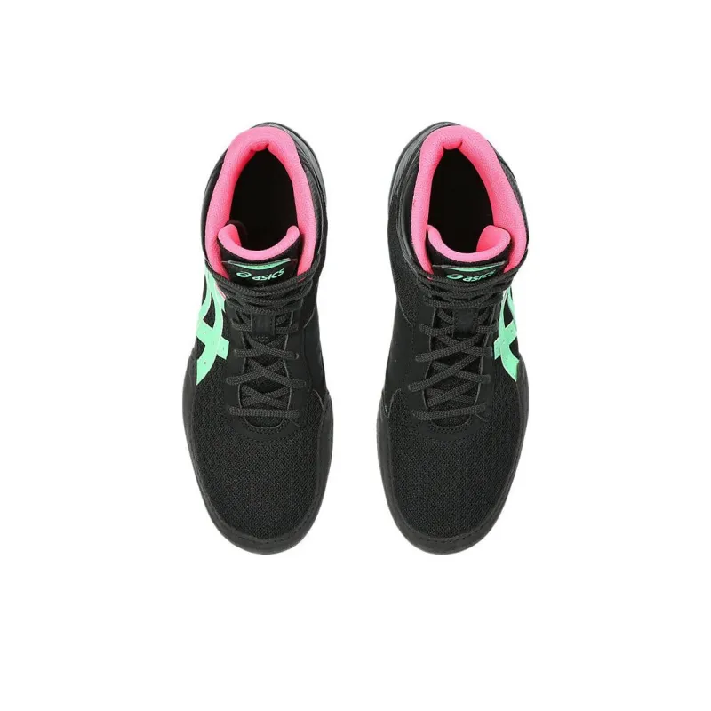 Asics Matflex 7 Matflex 7 Matflex 7 Cushioning Mid Top Training Shoes Men's Black Green-3