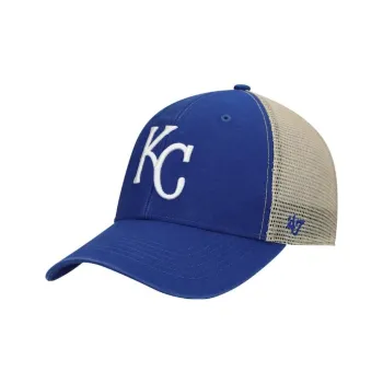 MLB Letter Logo Baseball Caps Unisex Blue