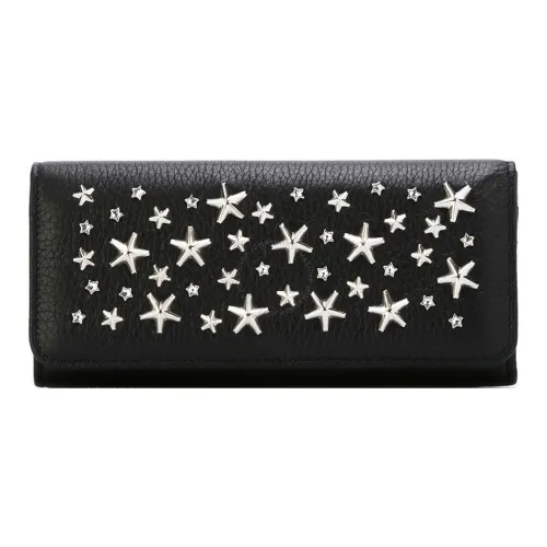 Jimmy Choo Leather Wallet Women's Black