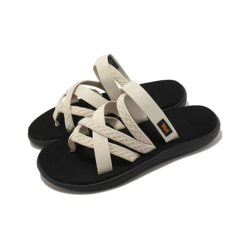 Teva W Voya Zillesa Slide Slippers Women's White-2