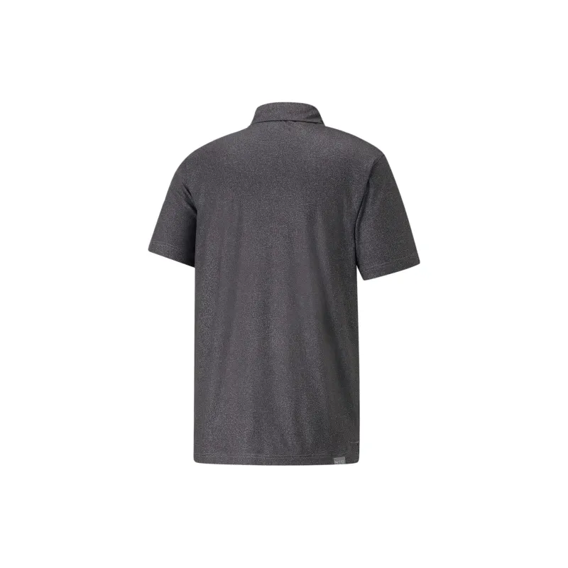 PUMA PUMA Golf Polo De Golf Cloudspun Primary Homme Polo Shirt Men's Black Gray Color-1
